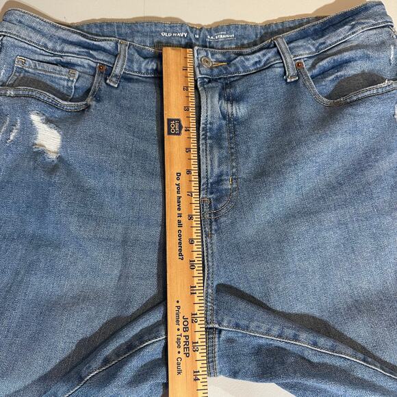 Old Navy High-Rise O.G. Straight Jeans Women Size 18 / Secret Smooth Pockets - Picture 7 of 8